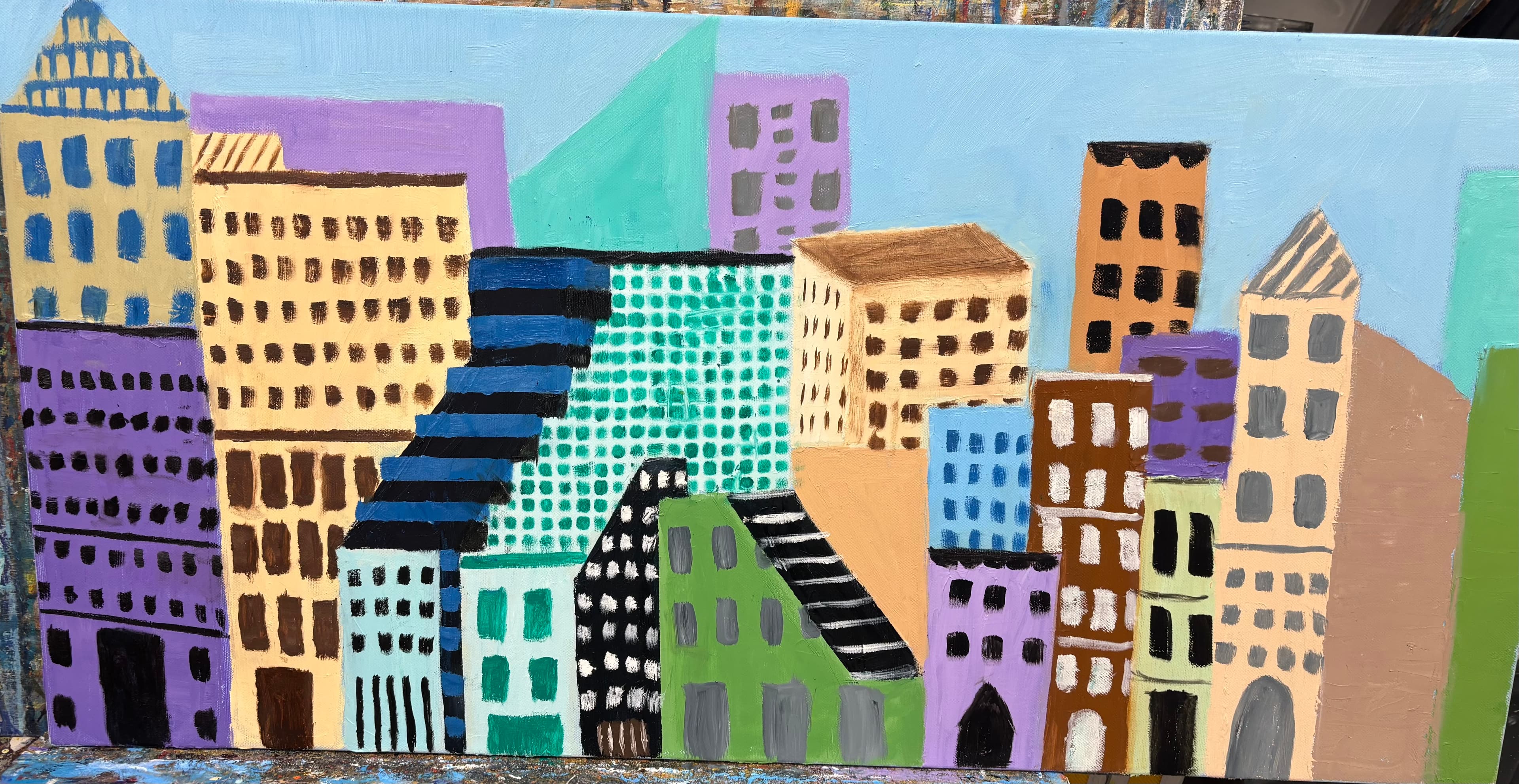 Colorful city